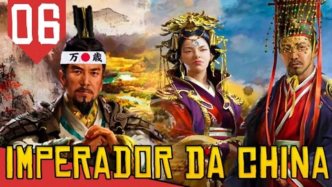 Liu Bei KAMIKAZE nas Muralhas - Total War Three Kingdoms Liu Hong #06[Série Gameplay Português PTBR]