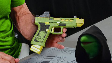 Meme Kermit Blaster Custom Glock 19 Gen 5
