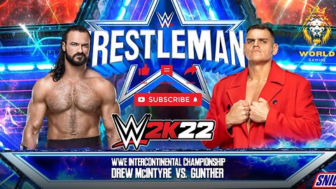 WWE 2K22 - Drew McIntyre vs. Gunther