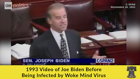 1993 Video of Joe Biden Before Being Infected by Woke Mind Virus Is STUNNING