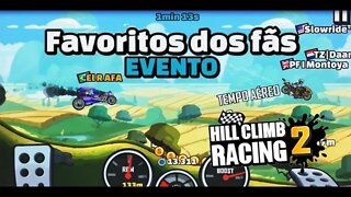 #hillclimbracing2 #corrida - EVENTO NOVO - FAVORITOS DOS FANS