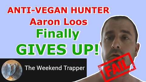 Animal Abuser Aaron Loos Gives Up