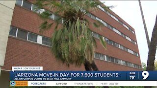 UArizona welcomes 7,600 students into dorms ahead of Fall semester