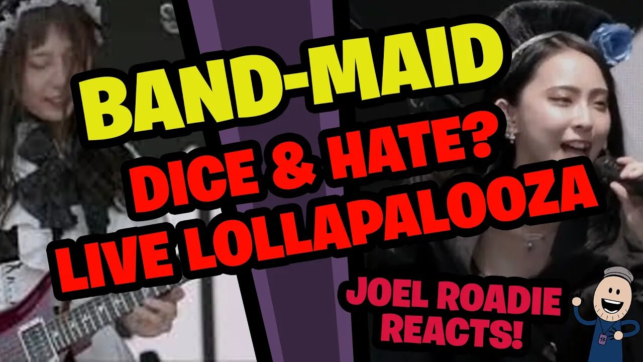 BANDMAID Dice & Hate? at Lollapalooza 2023 Roadie Reacts