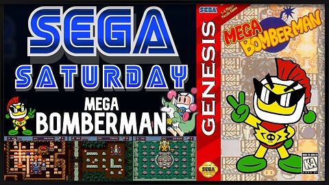 SEGA Saturday - Mega Bomberman ‘94(Playthrough)