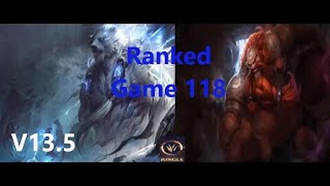 Ranked Game 118 Volibear Vs Gragas Jungle League Of Legends V13.5