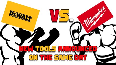 Milwaukee And Dewalt Fight It Out With New Tool Announcements On The Same Day!