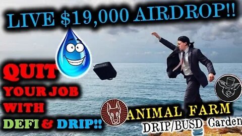 DRIP STILL DRIPPIN’ | $19,000 WORTH OF DRIP AIRDROPS TO MY PEEPS | THE PIGGYBANK DROPS MARCH 1st!!