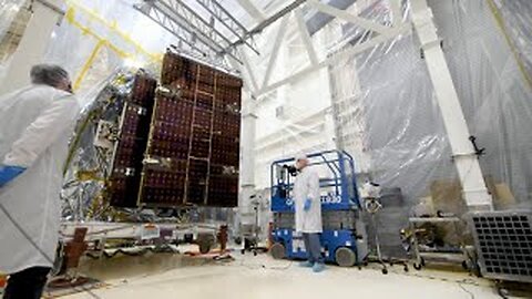 PACE Satellite Deploys Solar Array