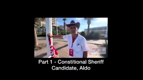 PART 1 ALDO VIRGINIA BEACH Constitutional Sheriff Candidate