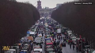 Endgame - German Government Replacing Private Farms With Synthetic Food - Farmers Massive Protest