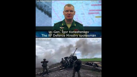 10.11.22 ⚡Russian Defence Ministry report on the progress of the deNAZIfication of Ukraine