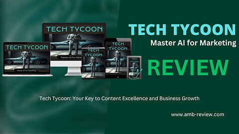 Tech Tycoon Demo Video: Your Key to Content Excellence and Business Growth