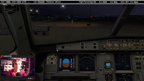 [XP11] VATSIM A320 Melbourne to Sydney