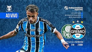 campeonato Brasileiro 2023 PALMEIRAS X GREMIO live MAY 10th - rodada 5