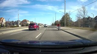 Person in Wheelchair On the Road