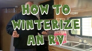 How To Winterize An RV