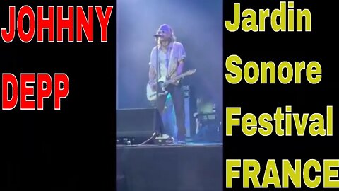 Johnny Depp & Jeff Beck: Jardin Sonore Festival