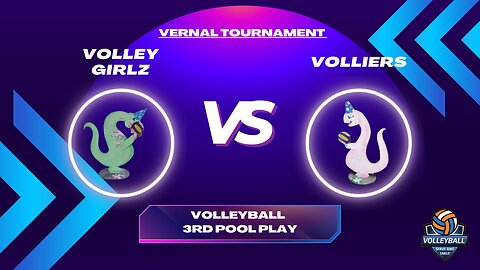 Volleyball 3rd Pool Play Game Volley Girlz Vs Volliers