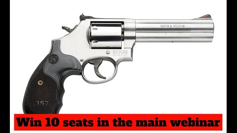 S&W 686 PLUS 357 MINI #1 FOR 10 SEATS IN THE MAIN WEBINAR