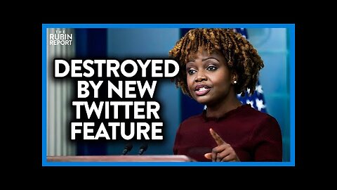 Press Sec Exposed as Liar by New Twitter Feature | DM CLIPS | Rubin Report