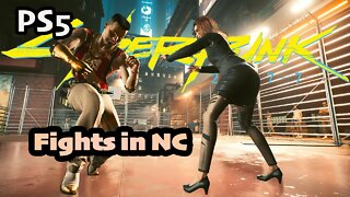 Fights in Night City Cyberpunk 2077