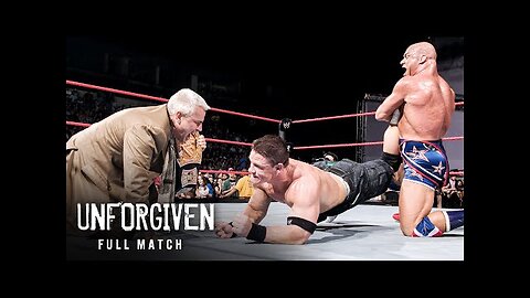 FULL MATCH - John Cena vs. Kurt Angle - WWE Title Match: WWE Unforgiven 2005