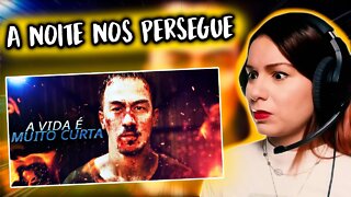 A Noite Nos Persegue | A Vida é Curta Para Se Arrepender! Filme de Luta - REACT