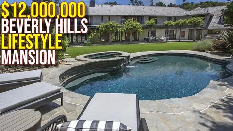 iNside $12,000,000 Beverly Hills Lifestyle Mansion