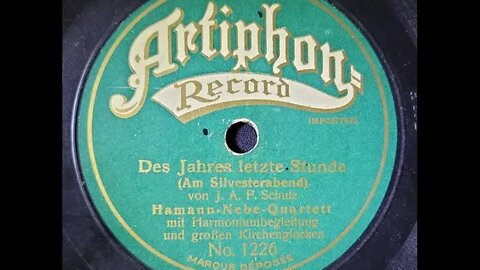 Hamann-Nebe-Quartett – Des Jahres Letzte Stunde