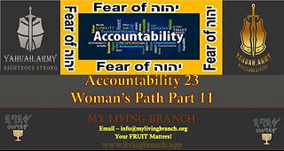 12-08-2023 Accountability Part 23 Woman's Path Part 11 **LIVE**