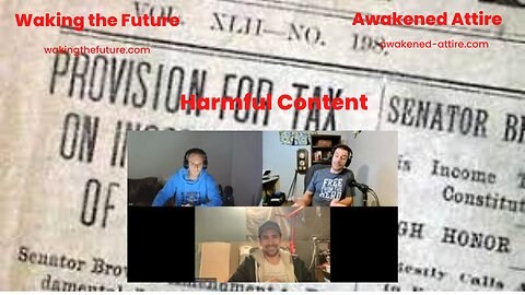 Morning Chat With Joel And Pat: Guest Harmful Content. The 16th Amendment