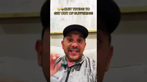 QUIT TRYING TO GET OUT OF SUFFERING! | ROB SEVILLA
