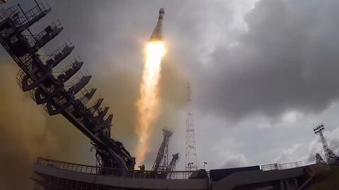 Russian Aerospace Conducted A Successful Launch Of The Soyuz-2.1a Launch Vehicle Plesetsk Cosmodrome