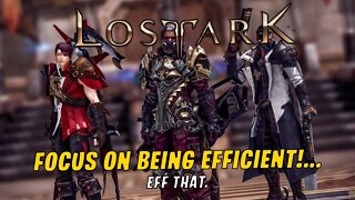 WHAT IS THE COST OF BEING EFFICIENT IN A MMO? - LOST ARK