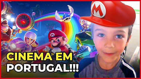 Super Mario Bros | Aventura na Primeira vez no Cinema em Portugal - Thaisa Tonin