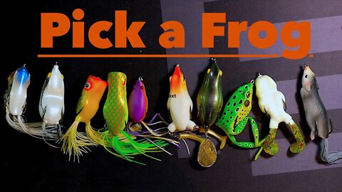 Frog Fishing for Bass - Types, Equipment, Techniques