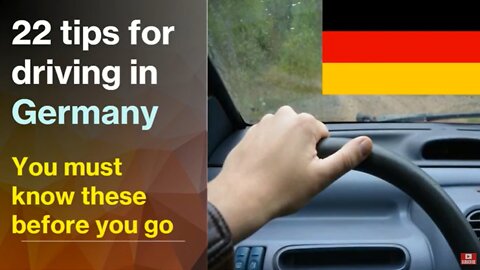 22 Top Tips For Driving in Germany. German Driving Laws & Rules Tourists Need To Know