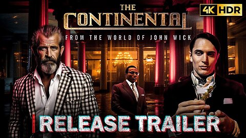 [4K HDR] JOHN WICK: THE CONTINENTAL - Release Trailer (60FPS) Mel Gibson | Lionsgate 2023