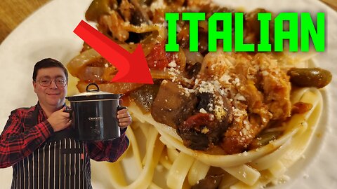 How to Cook Slow Cooker Italian Chicken with Vegetables Recipe