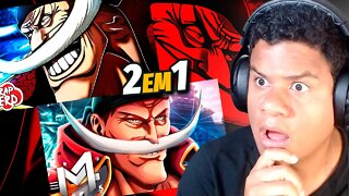 MUITO BRABA! 2 EM 1 BARBA BRANCA - MHRAP X BASARA | React Anime Pro