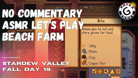 Stardew Valley No Commentary - Family Friendly Lets Play on Nintendo Switch - Fall Day 19