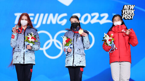 Figure skater Alexandra Trusova's tearful 2022 Olympic silver medal outburst