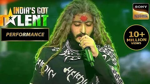 India's git telent S10 इस aghori कि parformance ने सब को शिवमय कर दिया