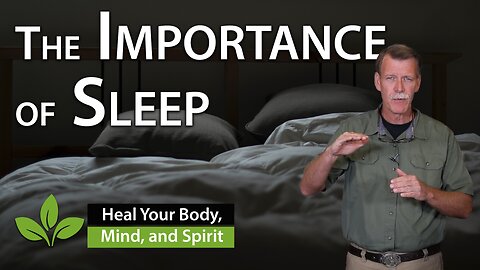 The Importance of Sleep - Walt Cross