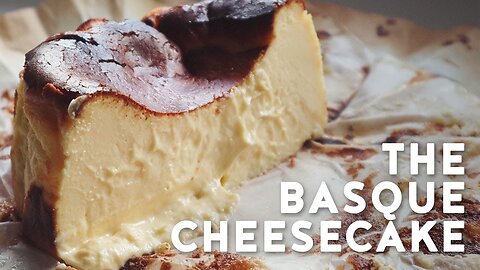 Traditional Spanish Basque Cheesecake - Best Cheesecake!