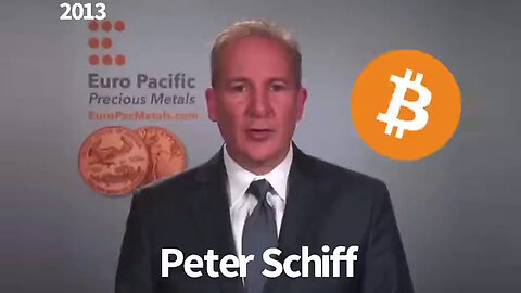 Peter Schiff in 2013 explaining why Bitcoin is better than Gold 😆😅😂🤣