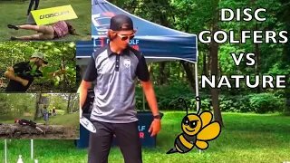 DISC GOLFERS -VS- NATURE (& MOTHER NATURE) COMPILATION
