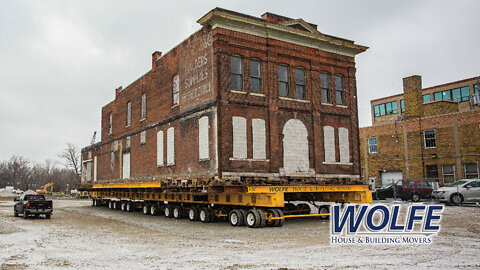 Historic Brick Building Moved To Be A Restaurant
