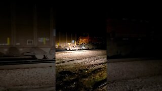 2 BNSF DPU's in the night